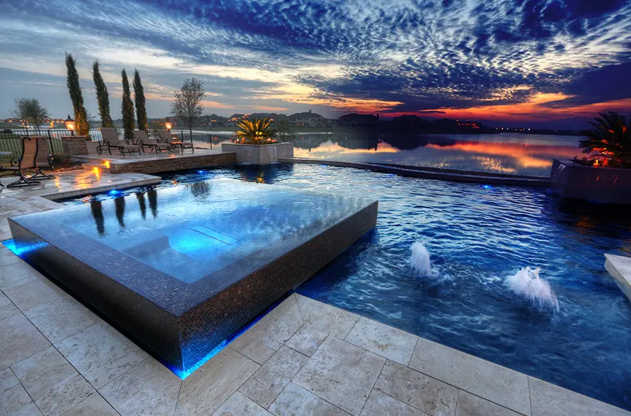 Jandy nicheless pool lights